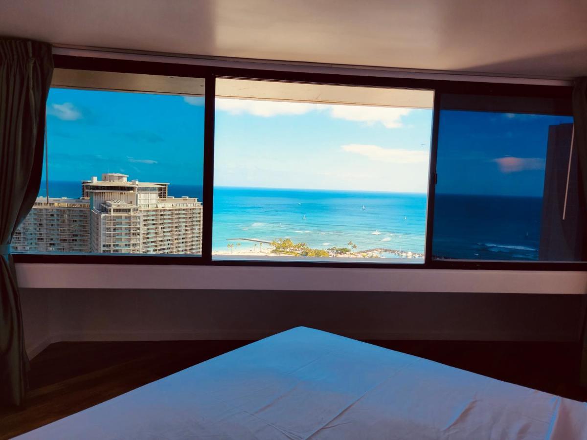 ホノルル Waikiki High-Rise Sea View Free Parkingアパートホテル エクステリア 写真